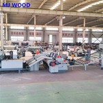 Stroj na loupání jádrové dýhy